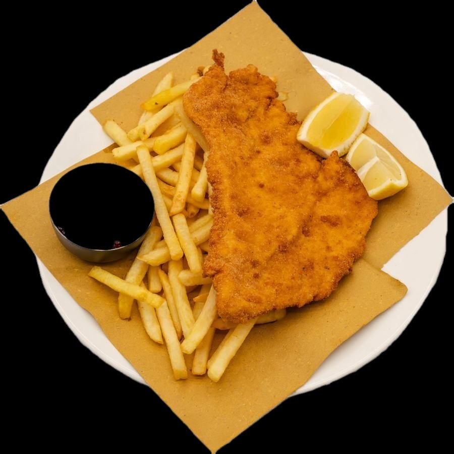 Cotoletta con patatine