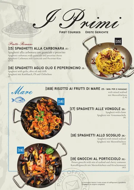 Menu, pagina 8