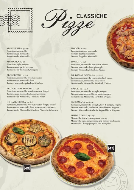 Menu, pagina 12