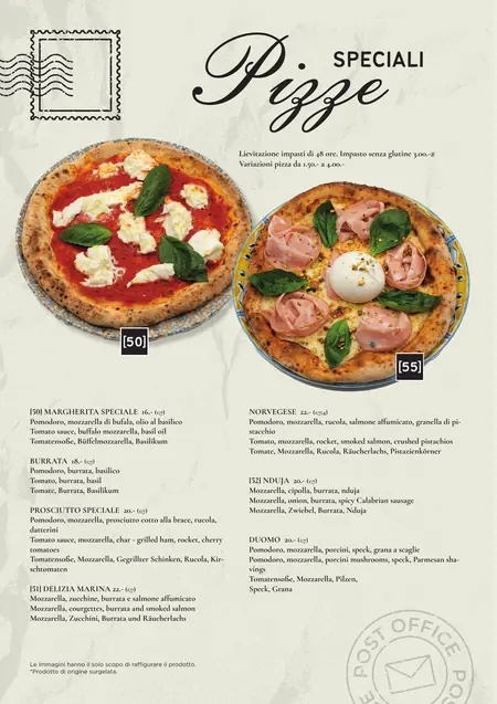 Menu, pagina 14