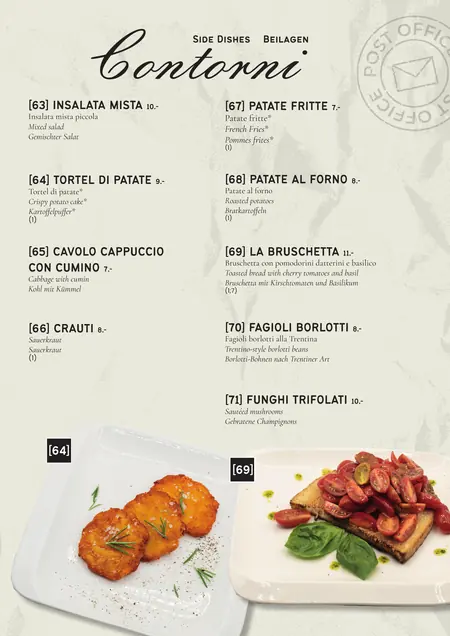 Menu, pagina 17
